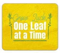 Shopagift Grow Luck One Leaf at a Time Lucky Bamboo Plant Mouse Mat Pad 24cm x 19cm