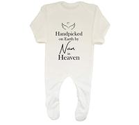 Shopagift Hand Pick by My Nan in Heaven Baby Grow Romper Suit White