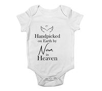 Shopagift Hand pick by my Nan in Heaven Baby Grow Vest Bodysuit