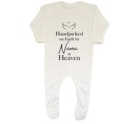 Shopagift Hand Pick by My Nana in Heaven Baby Grow Romper Suit White