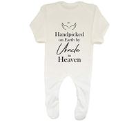 Shopagift Hand Pick by My Uncle in Heaven Baby Grow Romper Suit White