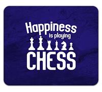 Shopagift Happiness Is Playing Chess Mouse Mat Pad 24cm x 19cm