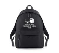 Shopagift Have You Tried Turning It On and Off Again Backpack Rucksack 18 Litres Capacity - 42cm x 31cm x 21cm