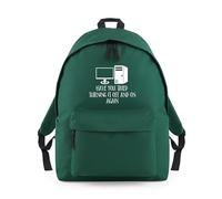 Shopagift Have You Tried Turning It On and Off Again Backpack Rucksack 18 Litres Capacity - 42cm x 31cm x 21cm