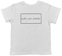 Shopagift Hello Different Language - Punjabi Childrens Kids T-Shirt White