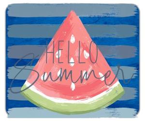Shopagift Hello Summer Watermelon Slice Sunshine Mouse Mat Pad 24cm x 19cm