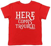 Shopagift Here Comes Trouble Childrens Kids T-Shirt