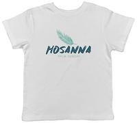 Shopagift Hosanna Palm Sunday Easter Childrens Kids T-Shirt Gift White
