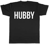 Shopagift Hubby Unisex T-Shirt Black