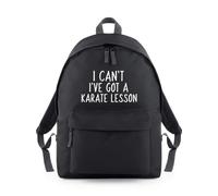 Shopagift I Can't Ive Got a Karate Lesson Backpack Rucksack 18 Litres Capacity - 42cm x 31cm x 21cm