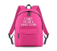 Shopagift I Can't Ive Got a Karate Lesson Backpack Rucksack 18 Litres Capacity - 42cm x 31cm x 21cm