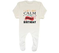 Shopagift I Can't Keep Calm It's My Brother's Birthday Baby Romper White