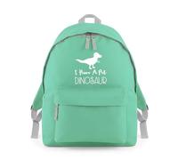 Shopagift I have a Pet Dinosaur Animals Prehistoric Funny Backpack Rucksack 18 Litres Capacity - 42cm x 31cm x 21cm