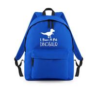 Shopagift I have a Pet Dinosaur Animals Prehistoric Funny Backpack Rucksack 18 Litres Capacity - 42cm x 31cm x 21cm