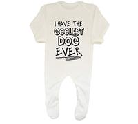 Shopagift I Have The Coolest Dog Ever Baby Romper White