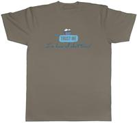 Shopagift I Know All About Trains Mens T-Shirt Rail Railway Model Tee Grey