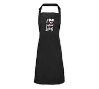 Shopagift I Love England Lions Football Apron Gift - Black