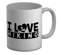 Shopagift I Love Hiking White 11oz Large Mug Cup