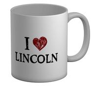 Shopagift I Love Lincoln Mug Roman Castle Cathedral Iron Age White 11oz Large Ceramic Cup