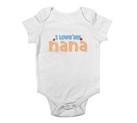 Shopagift I love My Nana Baby Grow Vest Grandparents' Day Bodysuit Gift