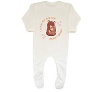 Shopagift I Love My Sister Beary Much Baby Romper White