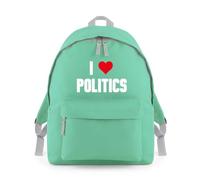Shopagift I Love Politics Government Laws Backpack Rucksack 18 Litres Capacity - 42cm x 31cm x 21cm
