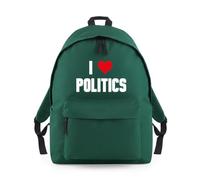 Shopagift I Love Politics Government Laws Backpack Rucksack 18 Litres Capacity - 42cm x 31cm x 21cm