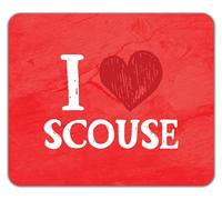 Shopagift I Love Scouse Mouse Mat Pad Liverpool 24cm x 19cm