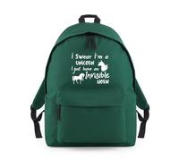 Shopagift I Swear I'm a Unicorn I have an Invisible Horn Backpack Rucksack 18 Litres Capacity - 42cm x 31cm x 21cm