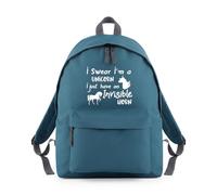 Shopagift I Swear I'm a Unicorn I have an Invisible Horn Backpack Rucksack 18 Litres Capacity - 42cm x 31cm x 21cm