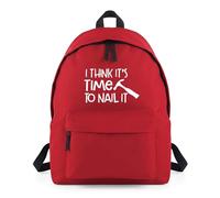 Shopagift I Think It's Time To Nail It Funny DIY Hammer Backpack Rucksack 18 Litres Capacity - 42cm x 31cm x 21cm