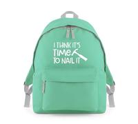 Shopagift I Think It's Time To Nail It Funny DIY Hammer Backpack Rucksack 18 Litres Capacity - 42cm x 31cm x 21cm