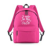 Shopagift I Woke Up This Cute Backpack Rucksack 18L Bag - 42 x 31 x 21cm