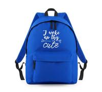 Shopagift I Woke Up This Cute Backpack Rucksack 18L Bag - 42 x 31 x 21cm