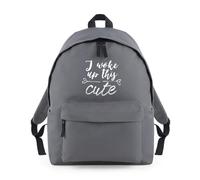 Shopagift I Woke Up This Cute Backpack Rucksack 18L Bag - 42 x 31 x 21cm