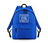 Shopagift I'd Rather be Doing Gymnastics Athlete Gymnast Backpack Rucksack 18 Litres Capacity - 42cm x 31cm x 21cm