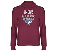 Shopagift If you can Read This Funny Ski Hoodie Unisex Pull me out of the Snow Hoody Hooded Top Maroon