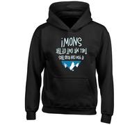 Shopagift If you can Read This Funny Ski Kids Hoodie Pull me out of the Snow Hoody Hooded Top Boys Girls Black