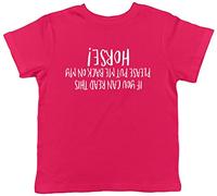 Shopagift If You Can Read This Please Put Me Back on My Horse Childrens Kids Short Sleeve T-Shirt