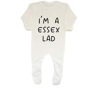 Shopagift I'm a Essex Lad Baby Grow Romper Suit Funny Devon Devonian Boys Girls White