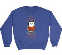 Shopagift I'm a Penguinologist Kids Sweatshirt Yes it is a Profession Funny Penguin Jumper Boys Girls Blue