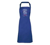 Shopagift I'm Dreaming Of A White Christmas But If The White Runs Out I'll Drink The Red Christmas Xmas Apron Gift - Blue
