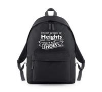 Shopagift I'm Not Afraid of Heights Have You Seen my Shoes Backpack Rucksack 18 Litres Capacity - 42cm x 31cm x 21cm