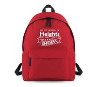 Shopagift I'm Not Afraid of Heights Have You Seen my Shoes Backpack Rucksack 18 Litres Capacity - 42cm x 31cm x 21cm