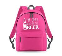Shopagift I'm only Here for the Beer Ale Lager Backpack Rucksack 18 Litres Capacity - 42cm x 31cm x 21cm