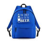 Shopagift I'm only Here for the Beer Ale Lager Backpack Rucksack 18 Litres Capacity - 42cm x 31cm x 21cm