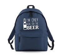 Shopagift I'm only Here for the Beer Ale Lager Backpack Rucksack 18 Litres Capacity - 42cm x 31cm x 21cm