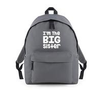 Shopagift I'm the Big Sister Family Older Sibling Backpack Rucksack 18 Litres Capacity - 42cm x 31cm x 21cm