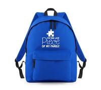 Shopagift I'm The Last Piece of My Family Jigsaw Backpack Rucksack 18 Litres Capacity - 42cm x 31cm x 21cm