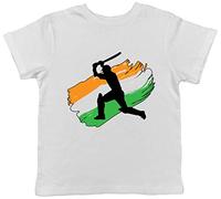 Shopagift India Cricket Kids Childrens T-Shirt White
